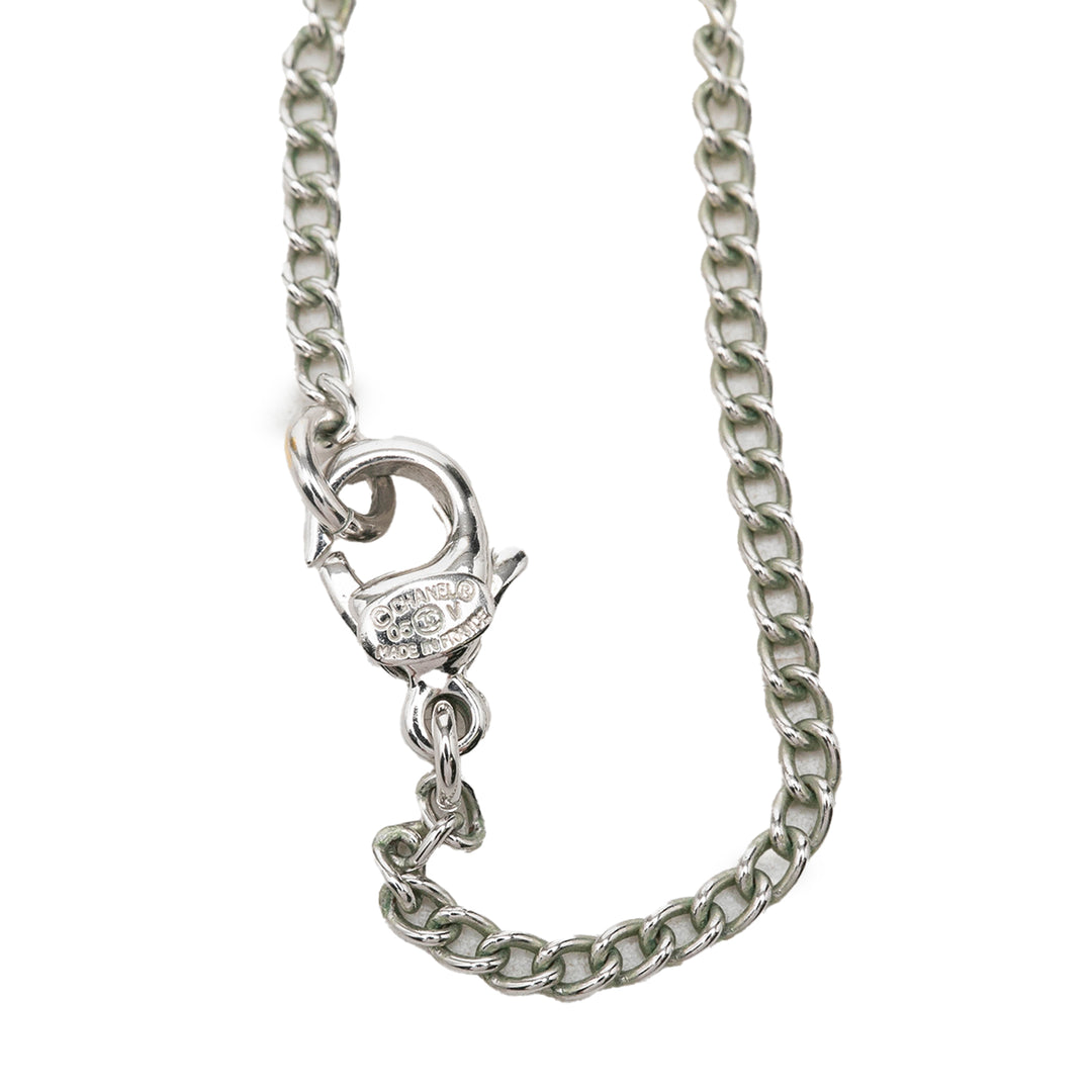 CC Brass Pendant Collier Argenté