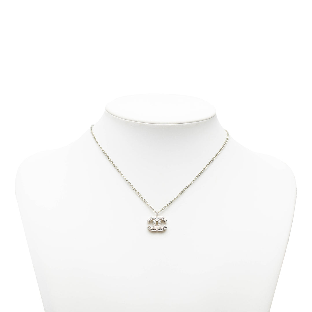 CC Brass Pendant Collier Argenté