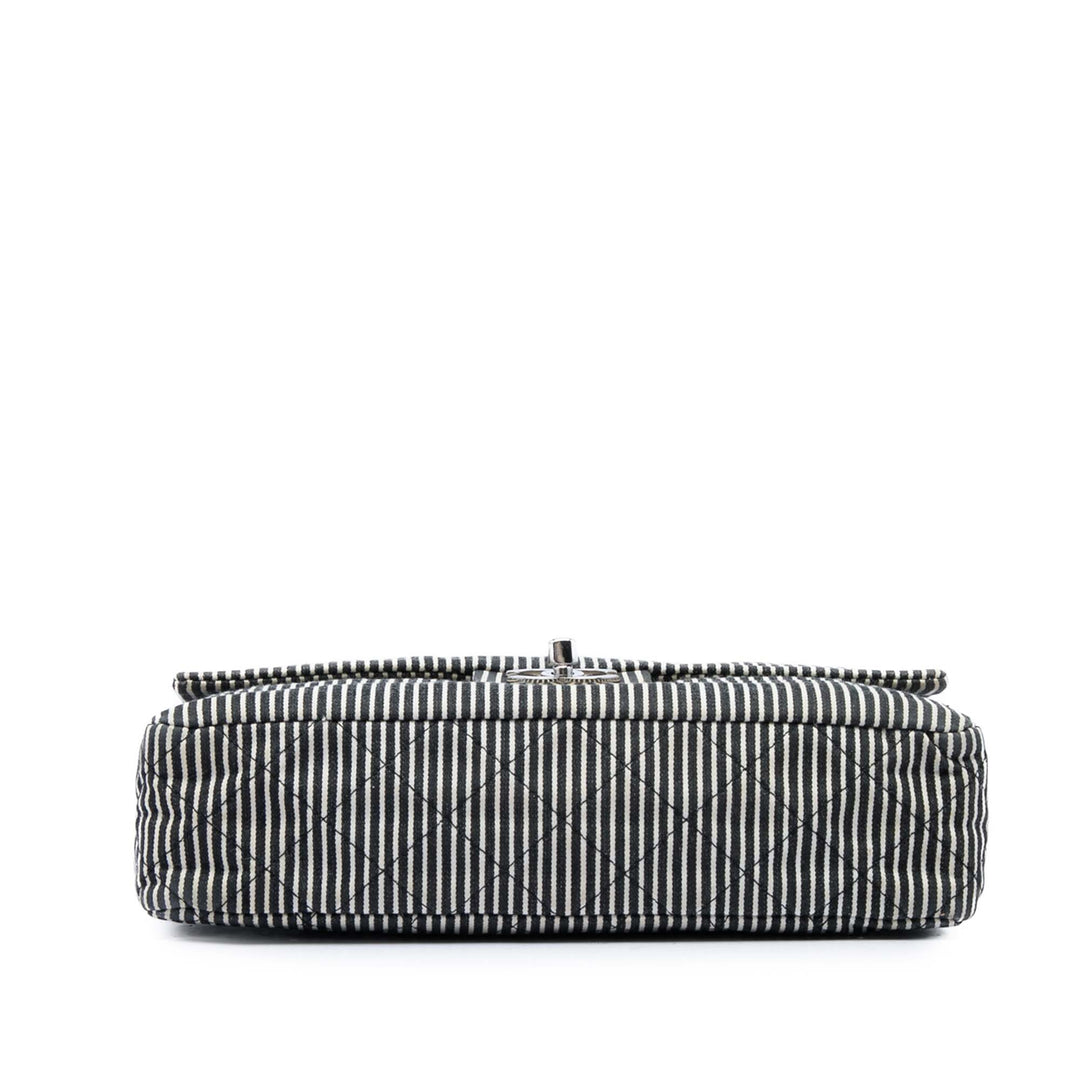 Classic Stripes Double rabat Moyen Noir