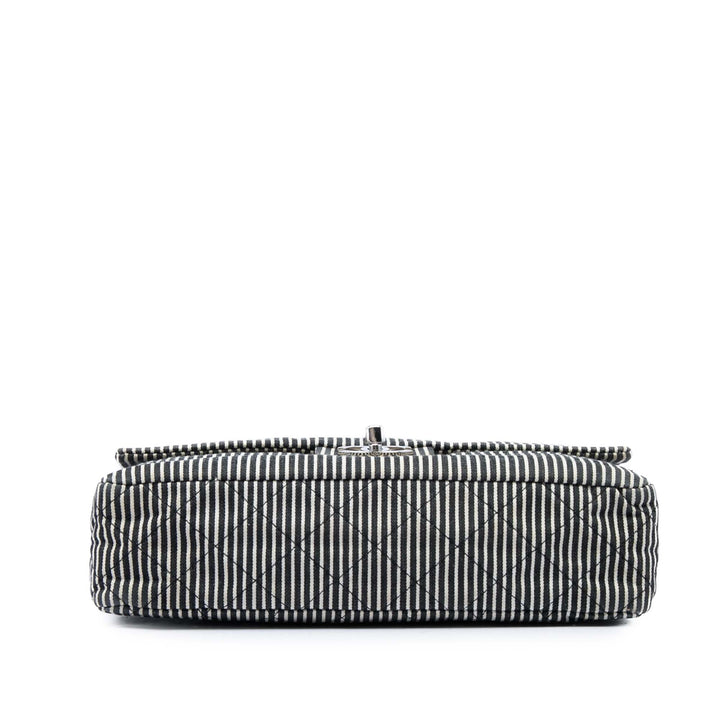 Classic Stripes Double rabat Moyen Noir