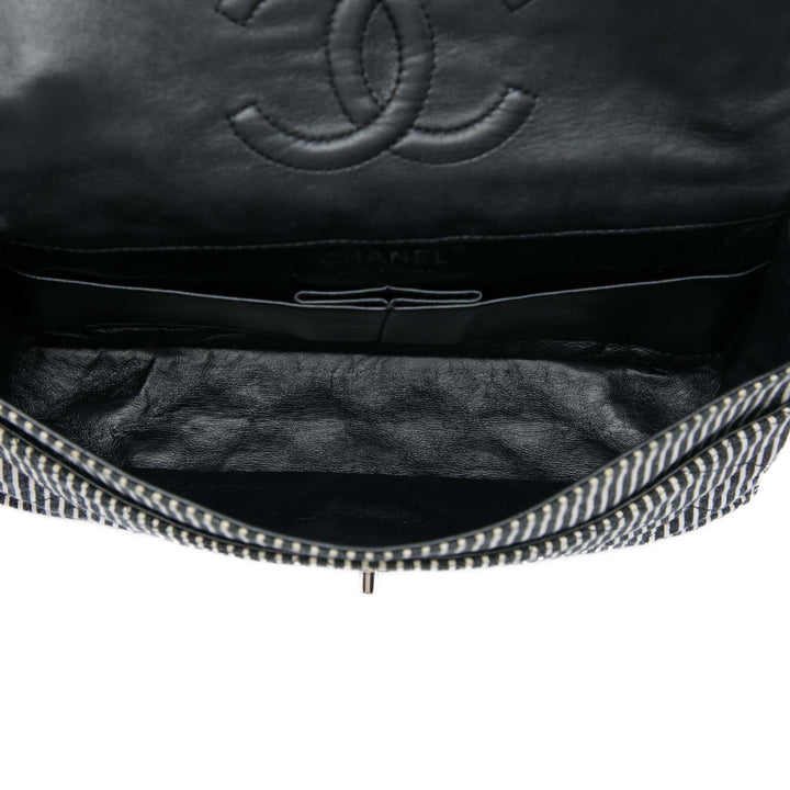 Classic Stripes Double rabat Moyen Noir