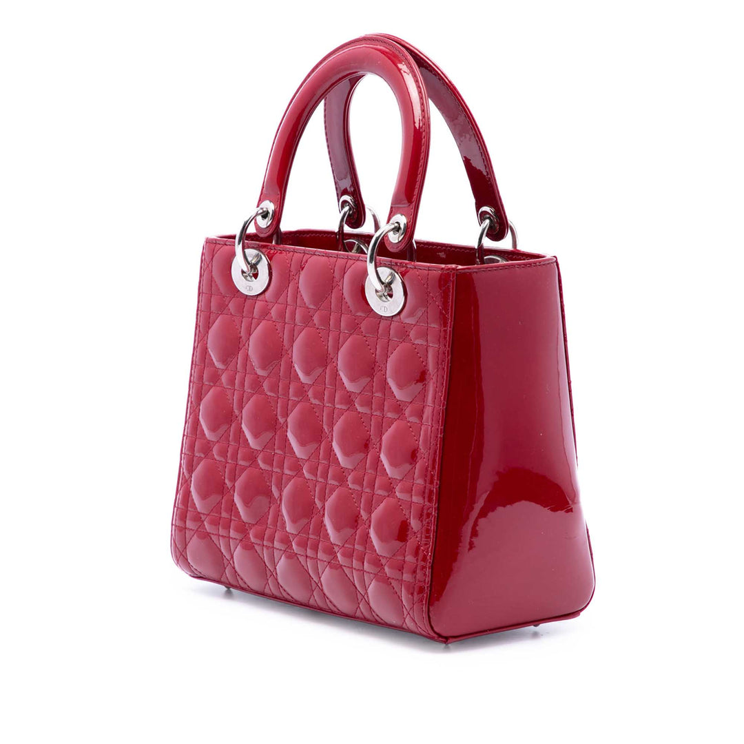 Dior Lady Dior Cannage Moyen Cuir