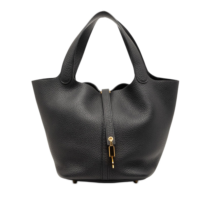 Hermès Picotin Lock 22 Cuir Clémence