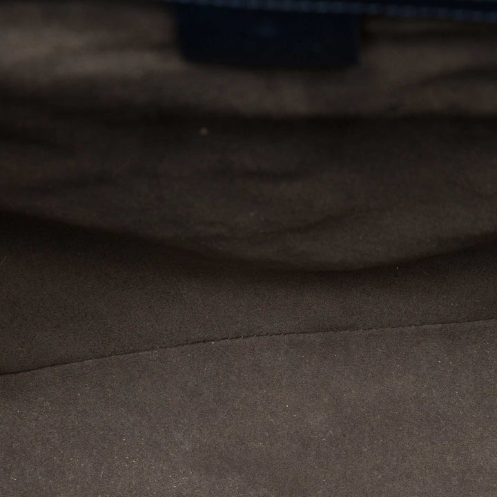 Guccissima à rabat Sac Messenger Bleu