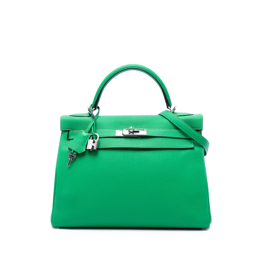 Hermès Kelly II Retourne 32 Togo Vert