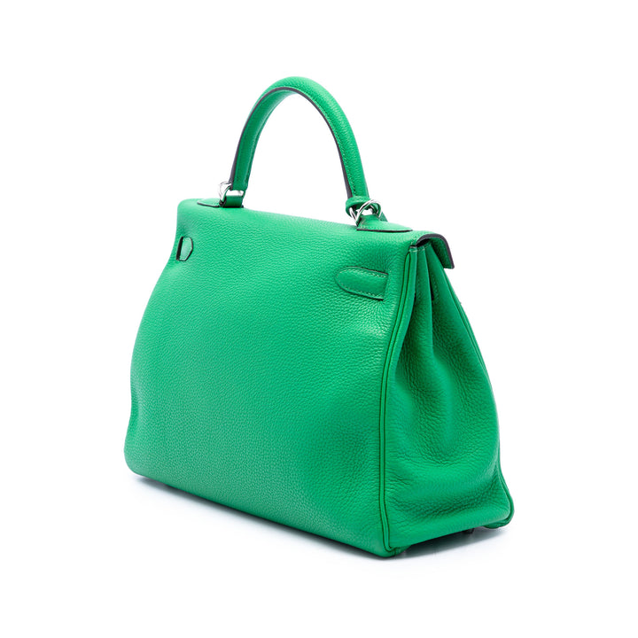 Hermès Kelly II Retourne 32 Togo Vert