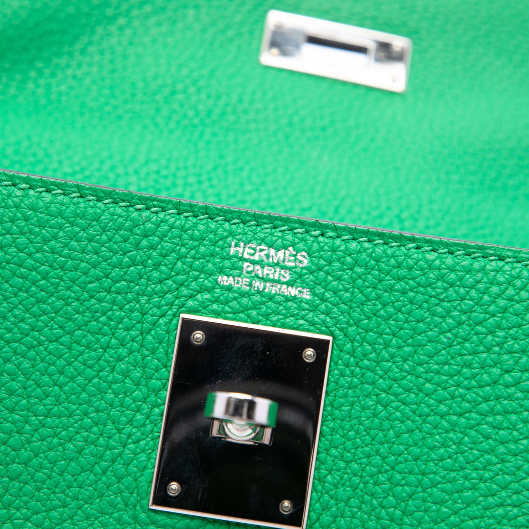 Hermès Kelly II Retourne 32 Togo Vert