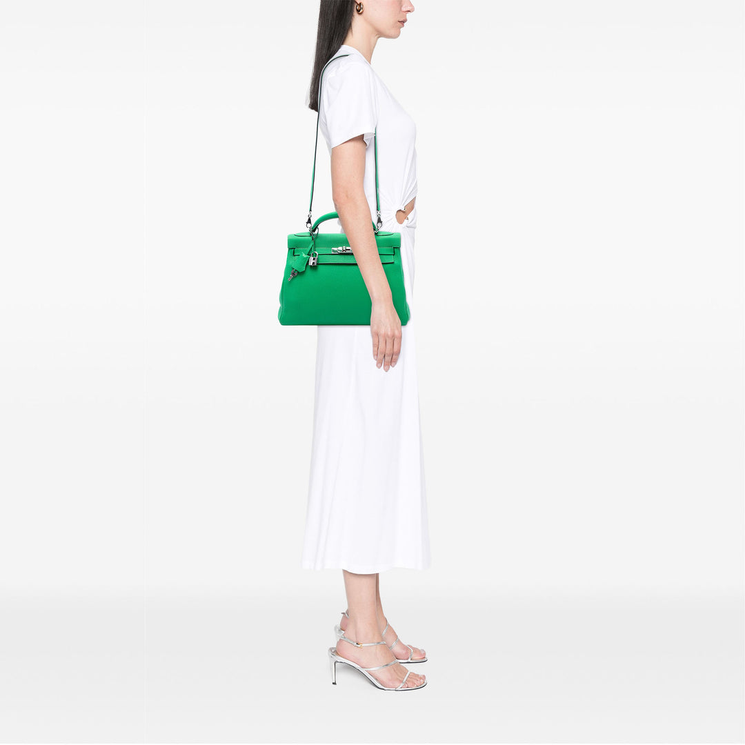 Hermès Kelly II Retourne 32 Togo Vert