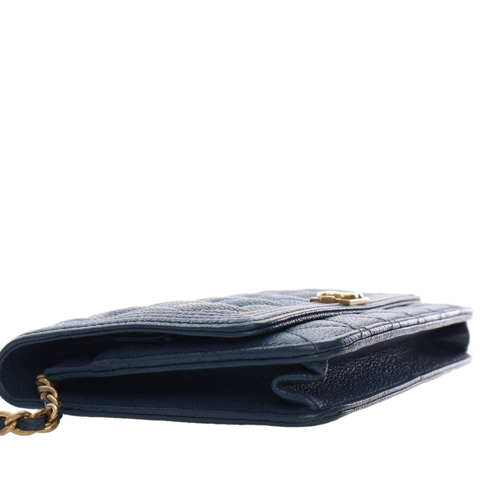 Chanel Matelassé Caviar Boy Wallet on Chain
