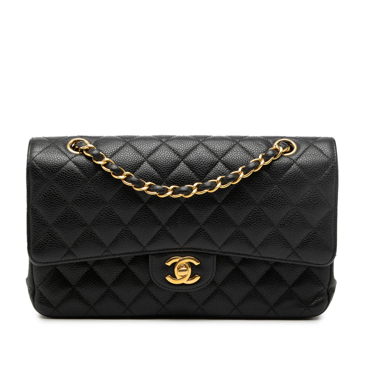 Chanel Medium Classic Caviar Double rabat