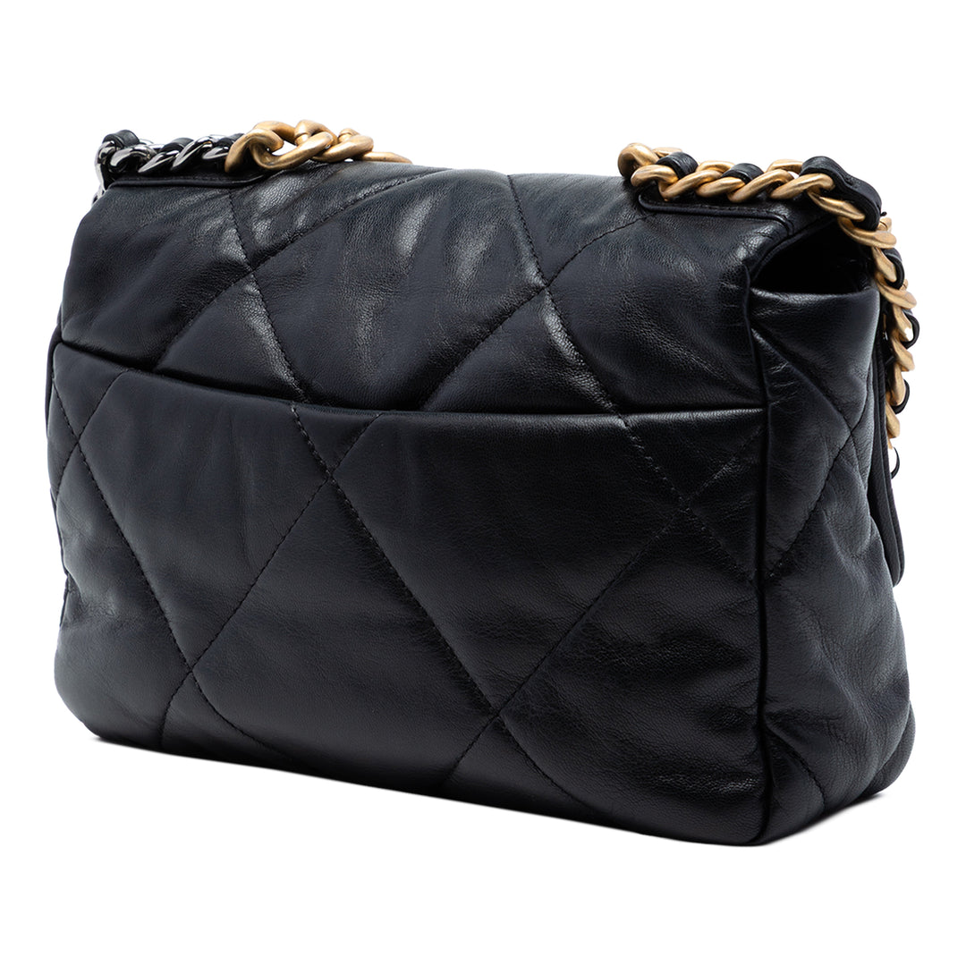 Chanel Medium Cuir d’agneau 19 à rabat