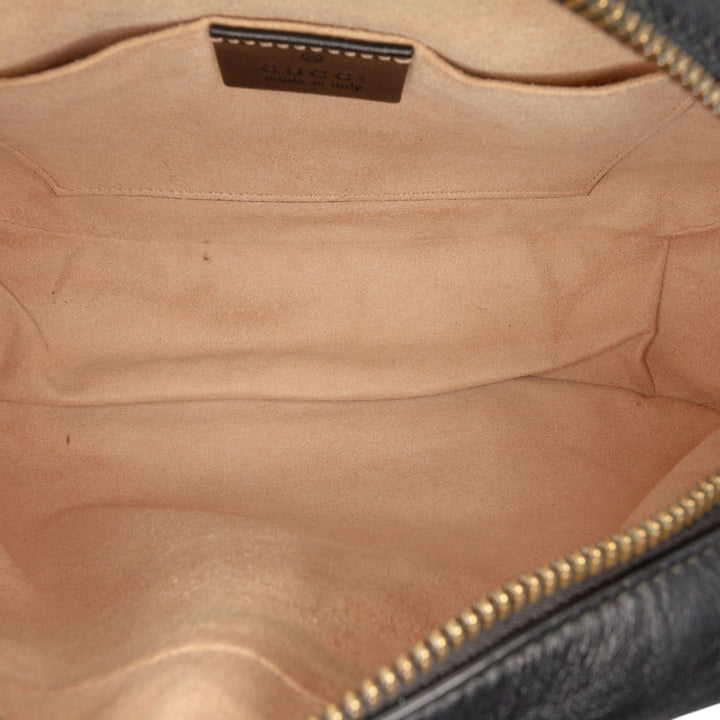 Gucci Small GG Marmont Matelasse Cuir de veau Sac porté croisé