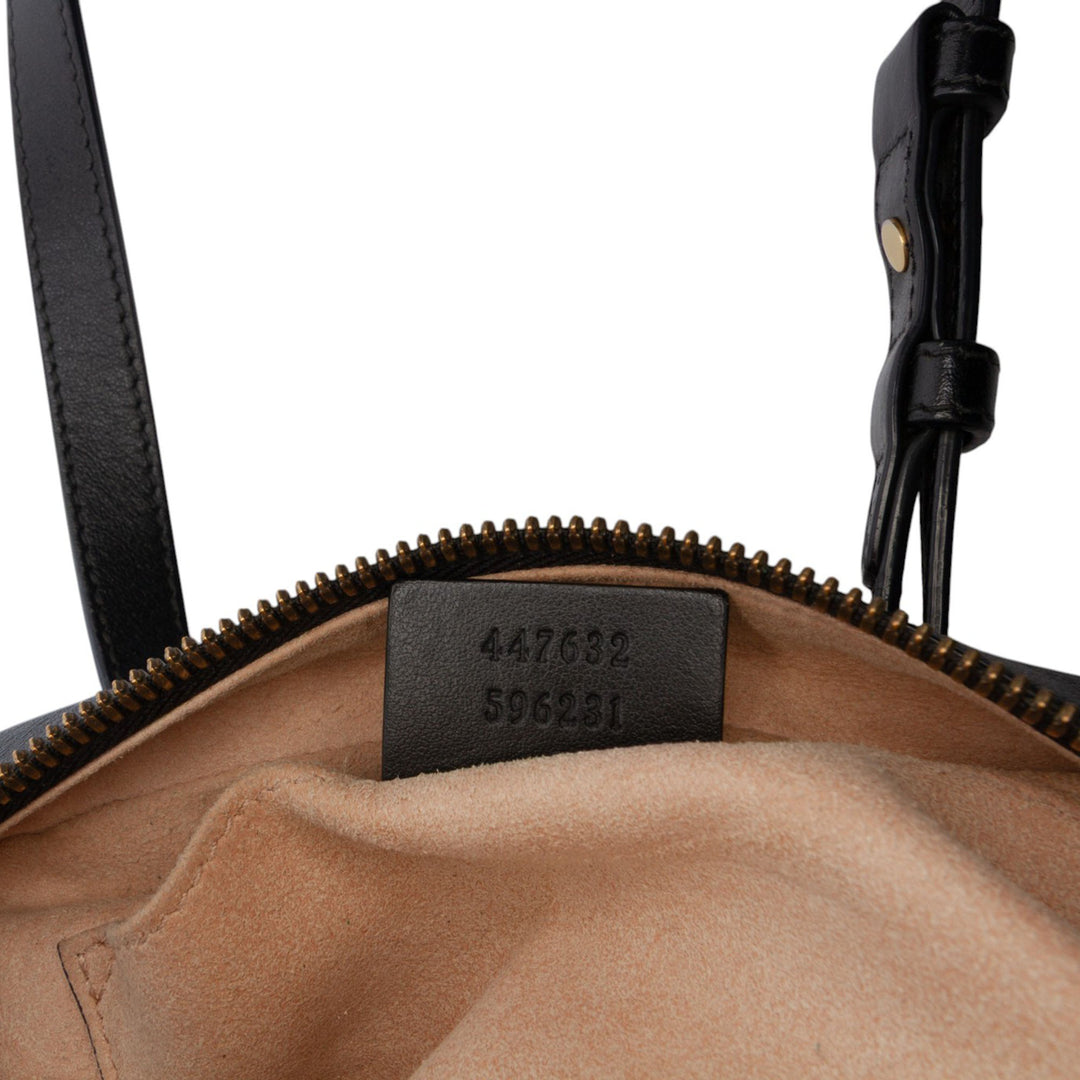 Gucci Small GG Marmont Matelasse Cuir de veau Sac porté croisé