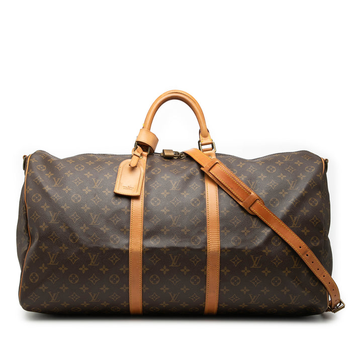 Louis Vuitton Monogram Keepall Bandouliere 60