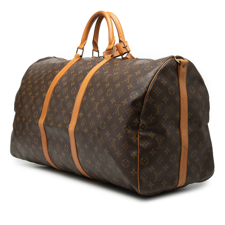 Louis Vuitton Monogram Keepall Bandouliere 60