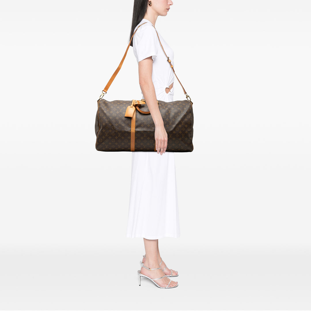 Louis Vuitton Monogram Keepall Bandouliere 60