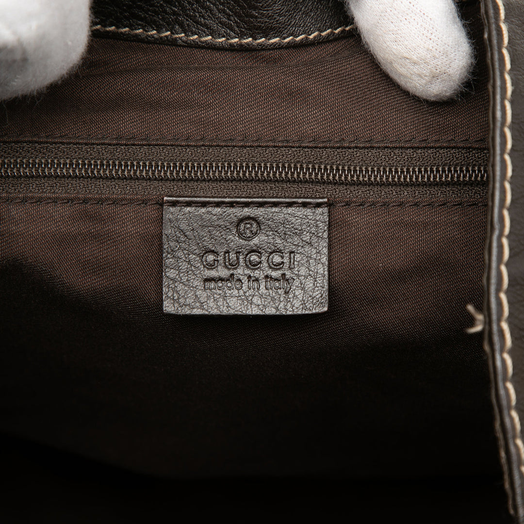 Gucci Large GG Toile Web New Ladies Hobo
