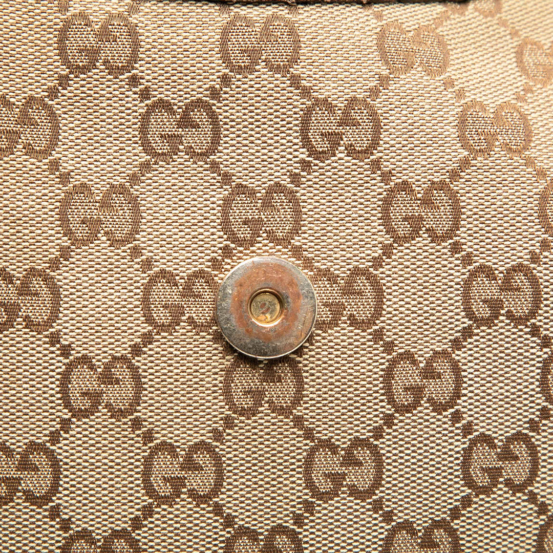 Gucci Large GG Toile Web New Ladies Hobo