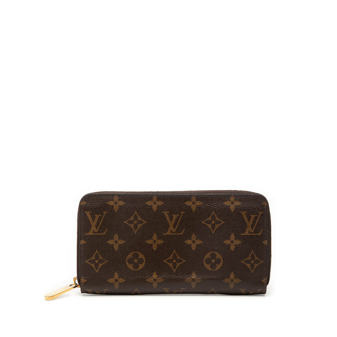 Zippy Portefeuille long Monogram Marron