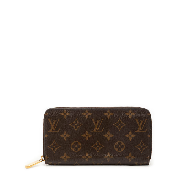 Zippy Portefeuille long Monogram Marron