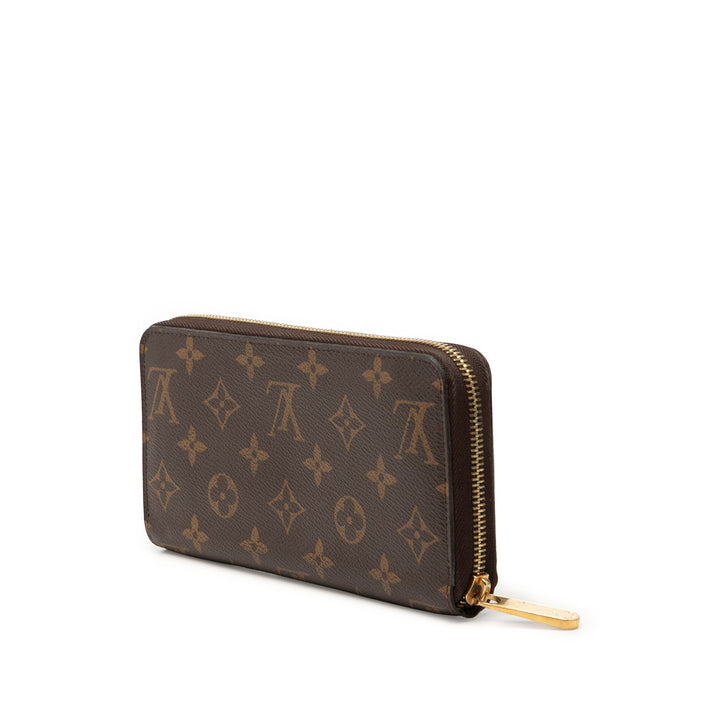 Zippy Portefeuille long Monogram Marron