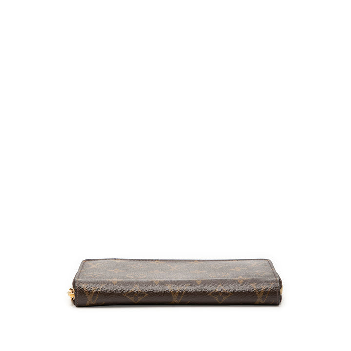 Zippy Portefeuille long Monogram Marron