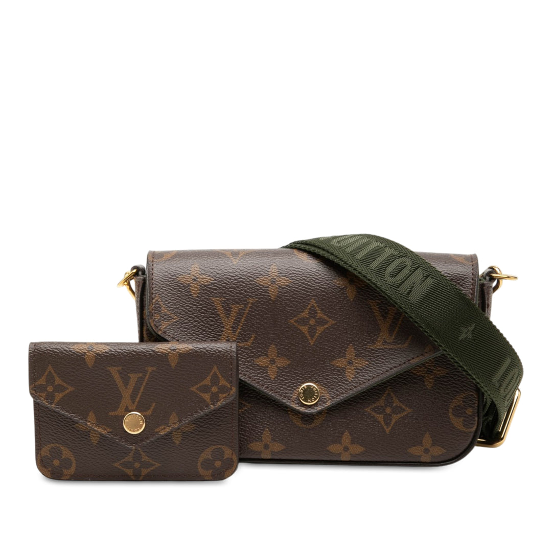 Felicie And Go Monogram Marron