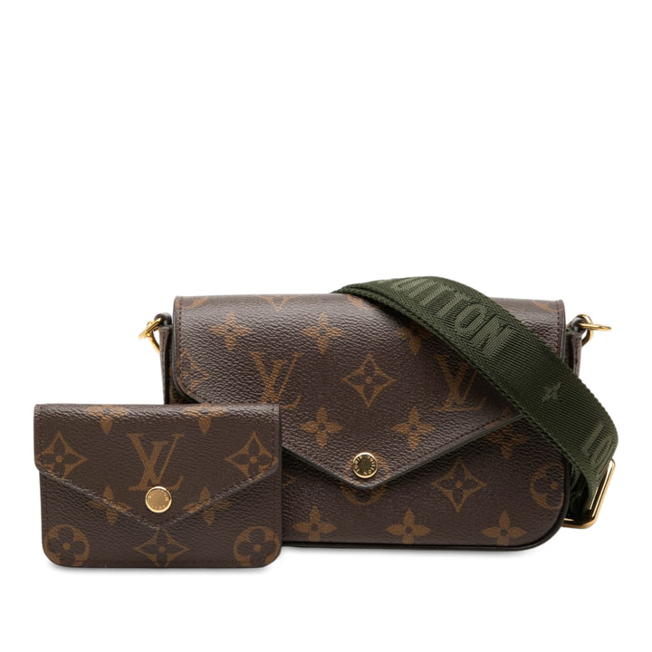 Felicie And Go Monogram Marron