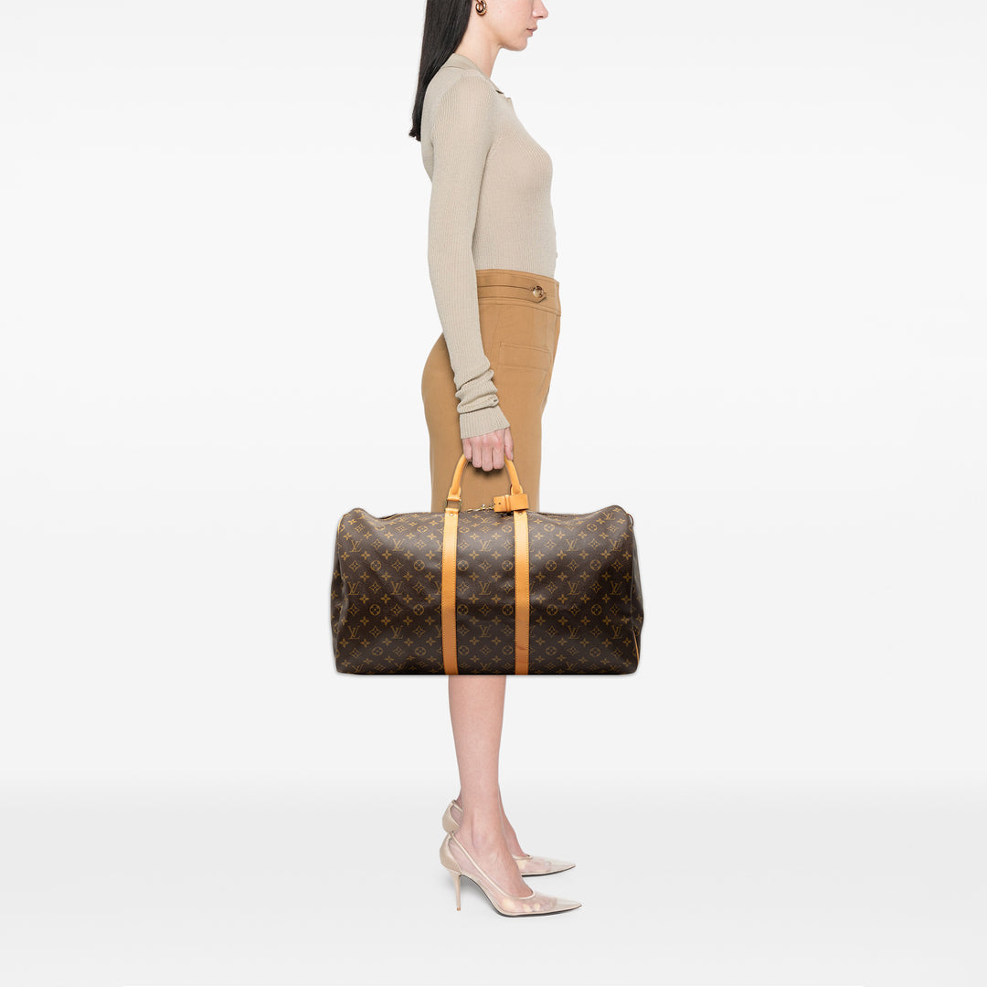 Louis Vuitton Monogram Keepall 55