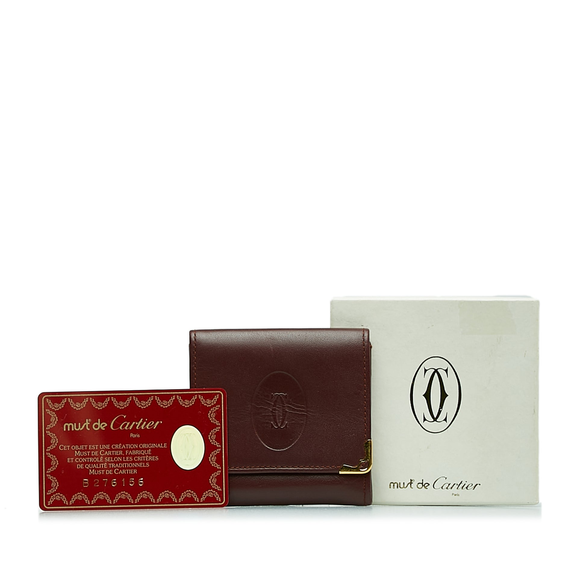 Must de Cartier Small Wallet Red - Gaby Paris