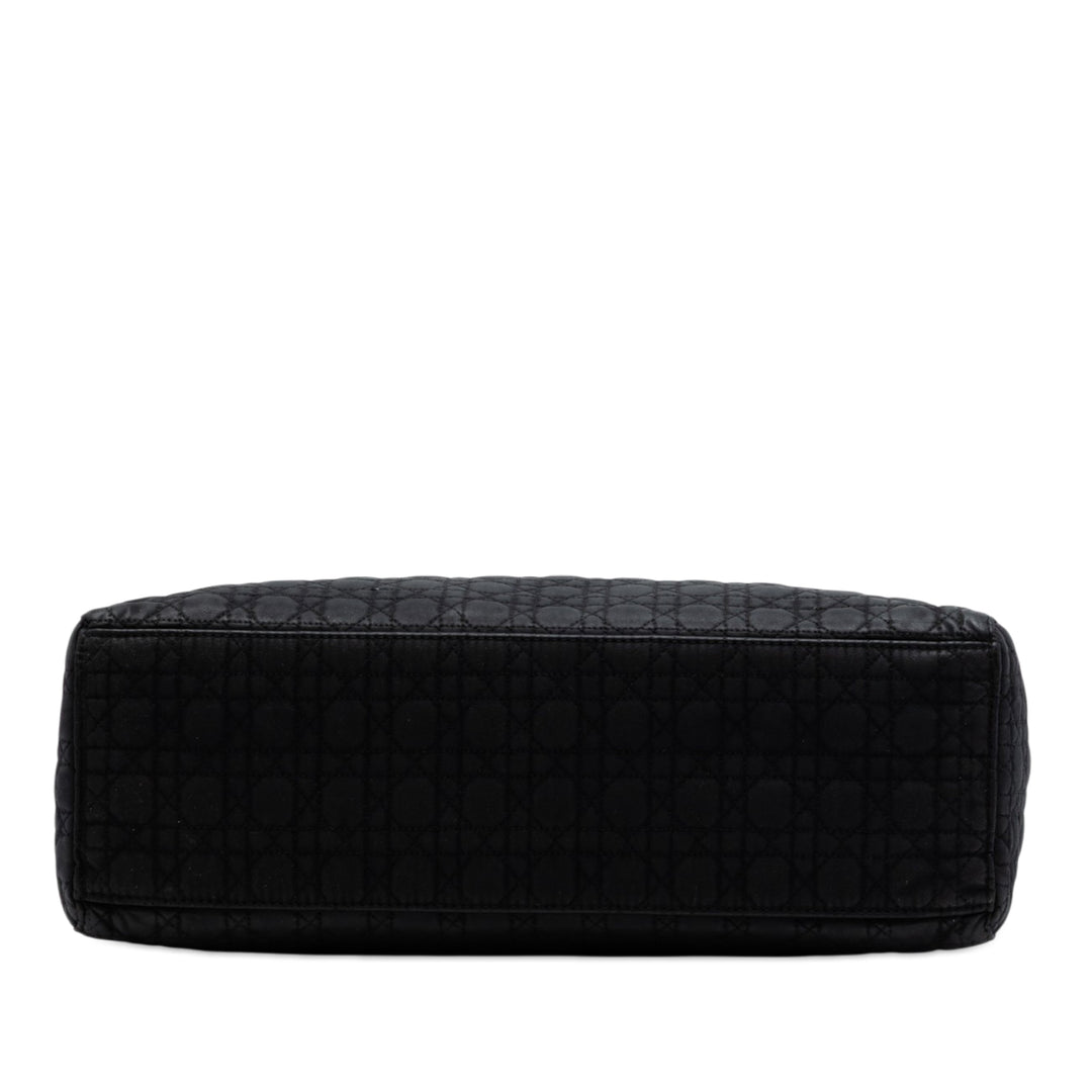 Dior Large Nylon Microcannage Lady Dior