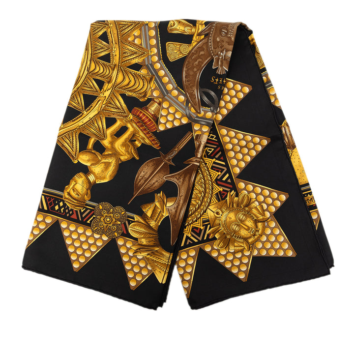 L Or des Chefs Foulard 90 Noir