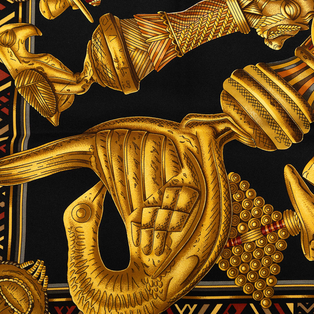 L Or des Chefs Foulard 90 Noir