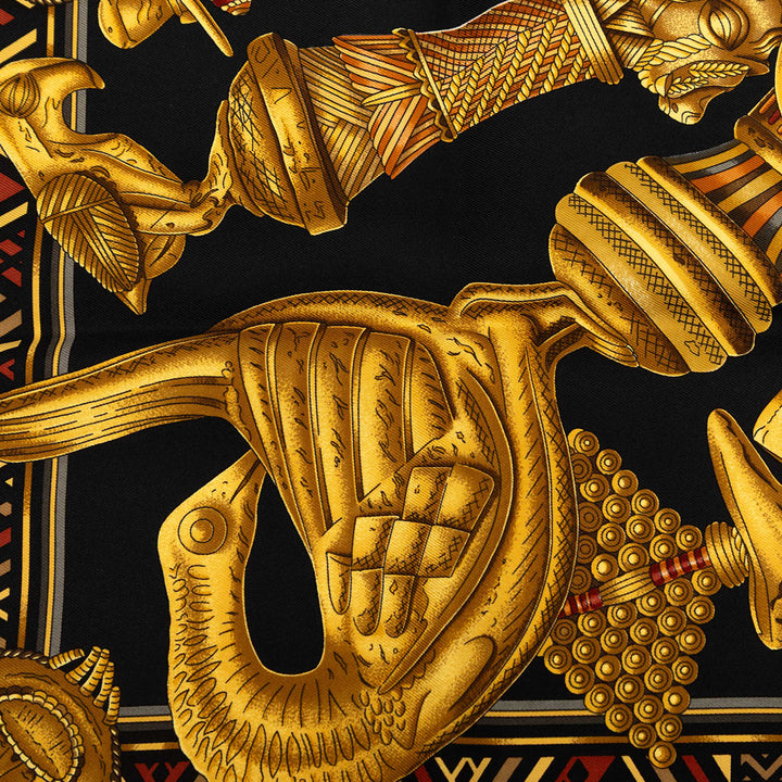 L Or des Chefs Foulard 90 Noir