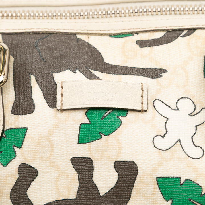 Gucci Limited Edition GG Supreme Joy Snowman In Africa Marron – GABY PARIS Authentique