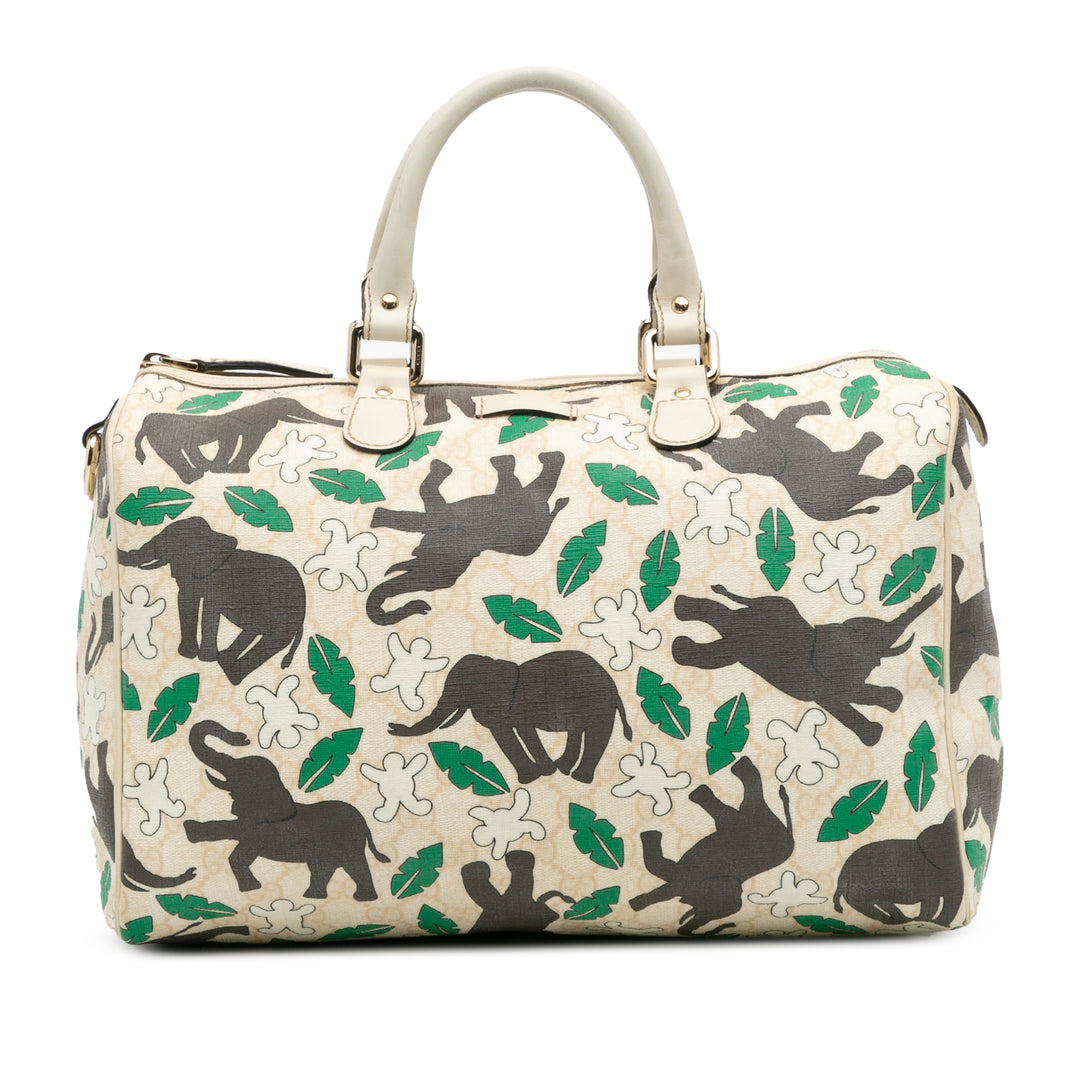 Gucci Limited Edition GG Supreme Joy Snowman In Africa Marron – GABY PARIS Authentique