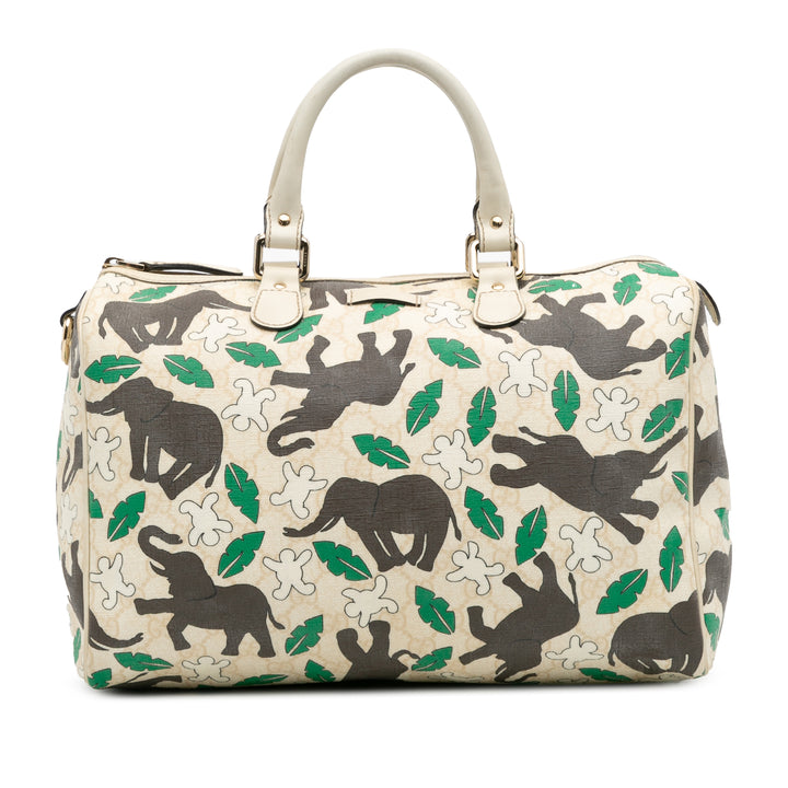 Gucci Limited Edition GG Supreme Joy Snowman In Africa Marron – GABY PARIS Authentique