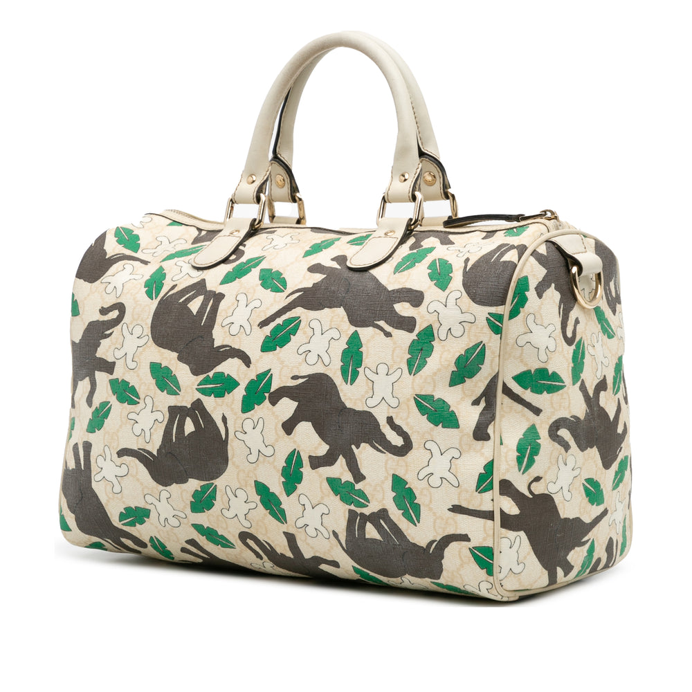 Gucci Limited Edition GG Supreme Joy Snowman In Africa Marron – GABY PARIS Authentique