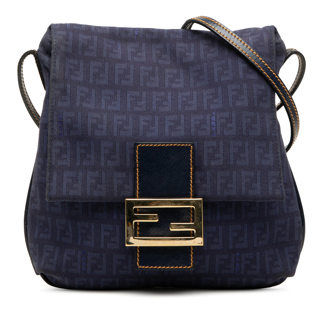 Fendi Zucchino Toile Sac porté croisé