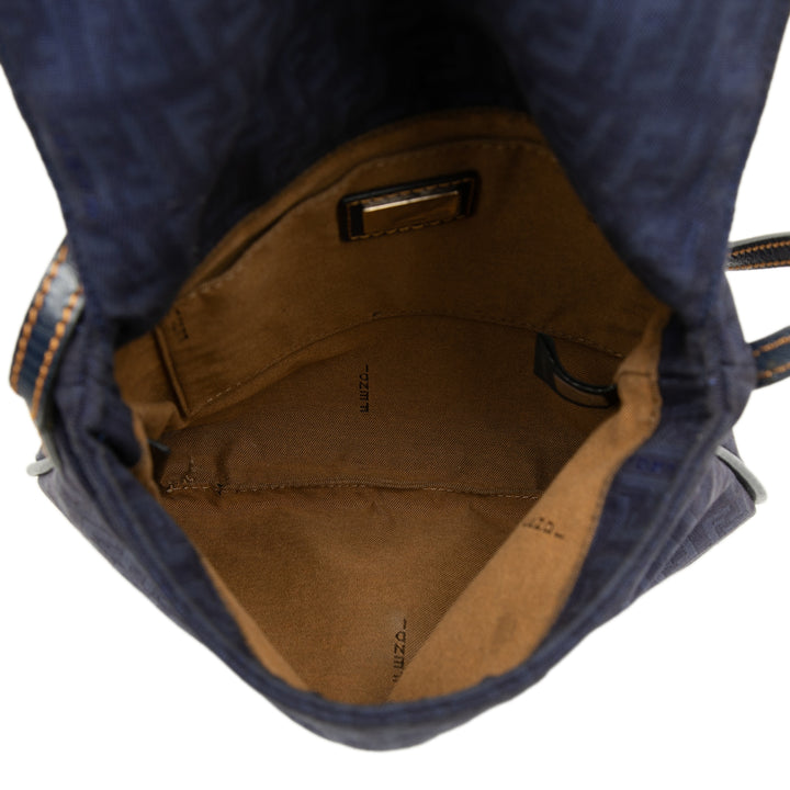 Fendi Zucchino Toile Sac porté croisé