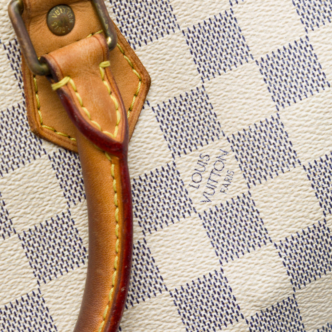 Louis Vuitton Speedy 30 Damier Azur Blanc – vue 6 – GABY PARIS
