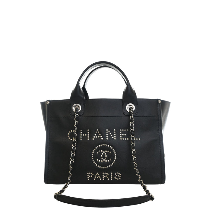 Chanel Small clouté Caviar Deauville Cabas