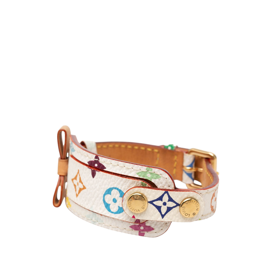 Louis Vuitton Monogram Multicolore Address Wish Wrap Bracelet