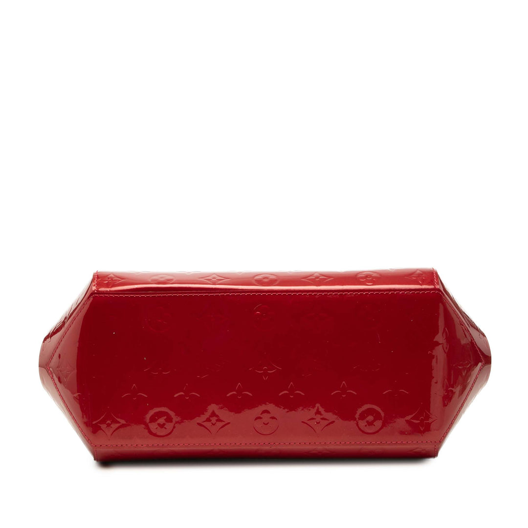 Louis Vuitton Sherwood PM Cuir verni Monogram Rouge – vue 3 – GABY PARIS