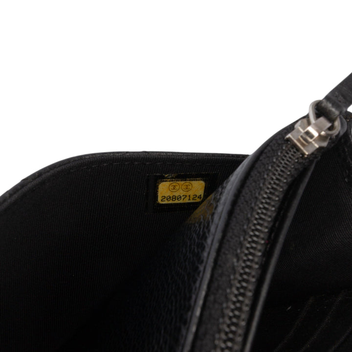 Chanel CC Quilted Caviar Portefeuille on Chain Noir – GABY PARIS Authentique