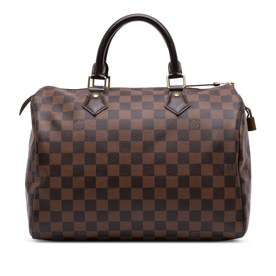 Damier Ebene Speedy 30 Brown - Gaby Paris