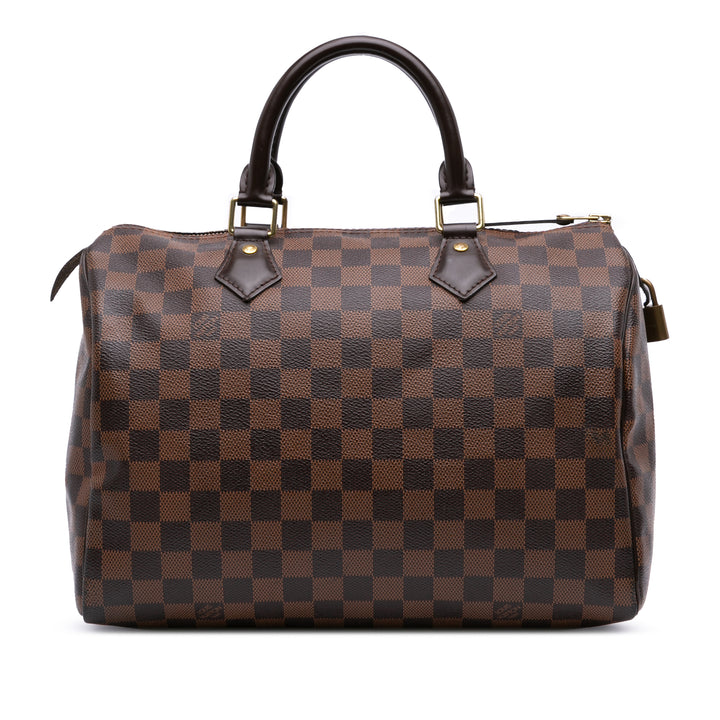 Damier Ebene Speedy 30 Brown - Gaby Paris