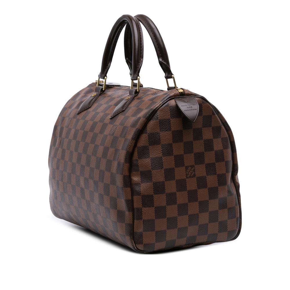 Damier Ebene Speedy 30 Brown - Gaby Paris