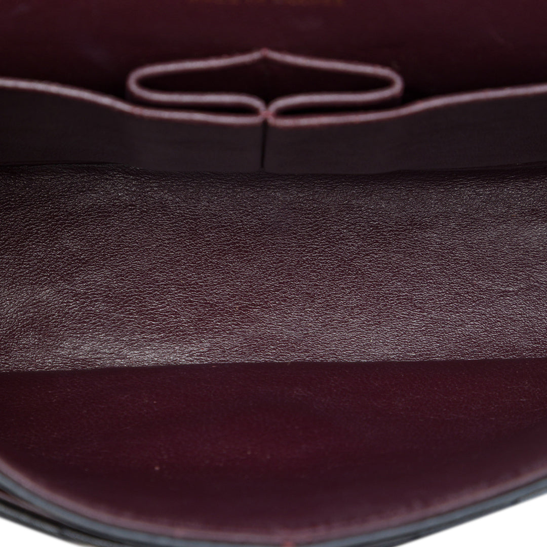 Chanel Classic Double rabat Moyen Cuir d'agneau Noir – vue 4 – GABY PARIS