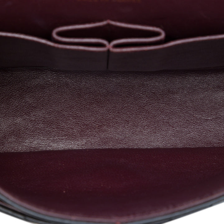 Chanel Classic Double rabat Moyen Cuir d'agneau Noir – vue 4 – GABY PARIS